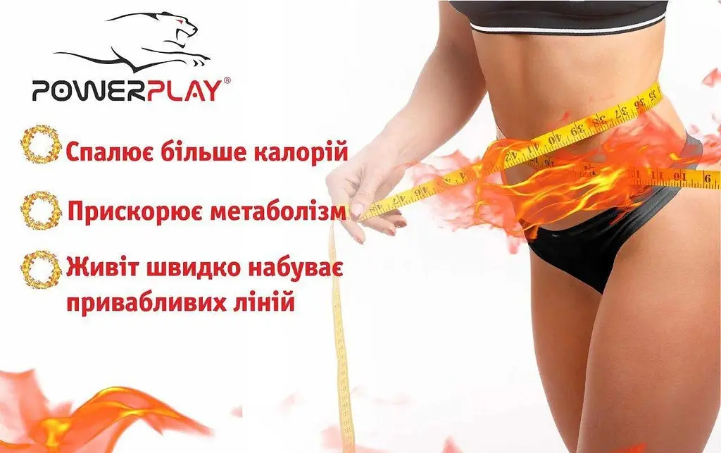 Пояс для схуднення (PP-4303) PowerPlay 100х20 см fit0007399 - фото 4