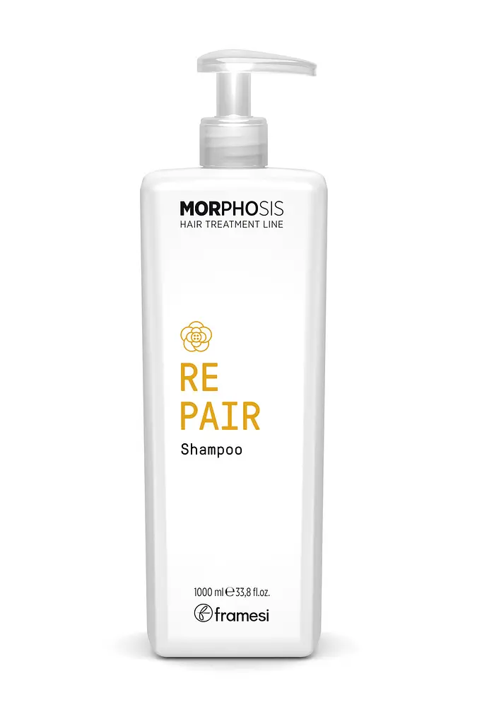 Шампунь для глибокого відновлення волосся FRAMESI MORPHOSIS REPAIR SHAMPOO 1 л