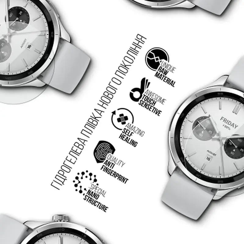 Плівка захисна Armorstandart Xiaomi Watch S4 6pcs (ARM79897) - фото 2