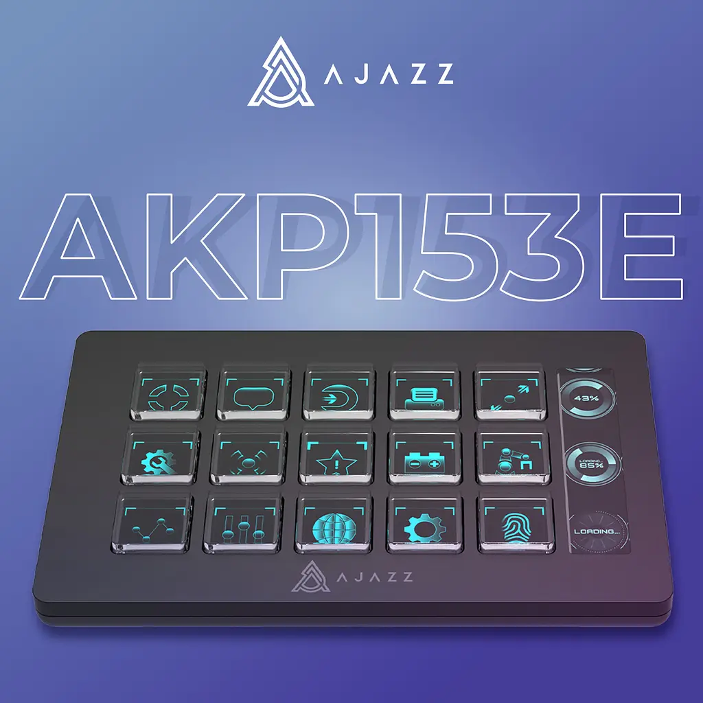 Контролер для стримінгу Ajazz AKP153E USB Black (AKP153E-B) - фото 6