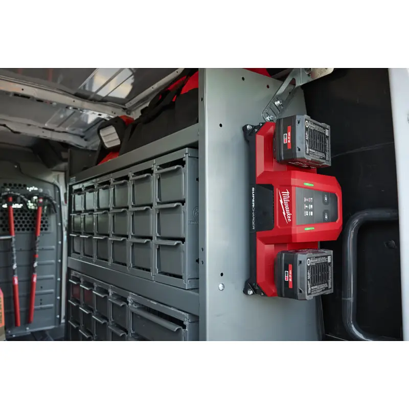 Зарядний пристрій MILWAUKEE, M18 MDBSC DUAL SUPER CHARGER (на 2 акумулятори) - фото 5