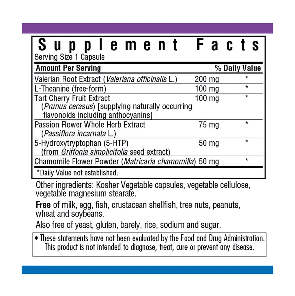 Комплекс для нормализации сна Bluebonnet Nutrition Targeted Choice 30 веган капсул - фото 2