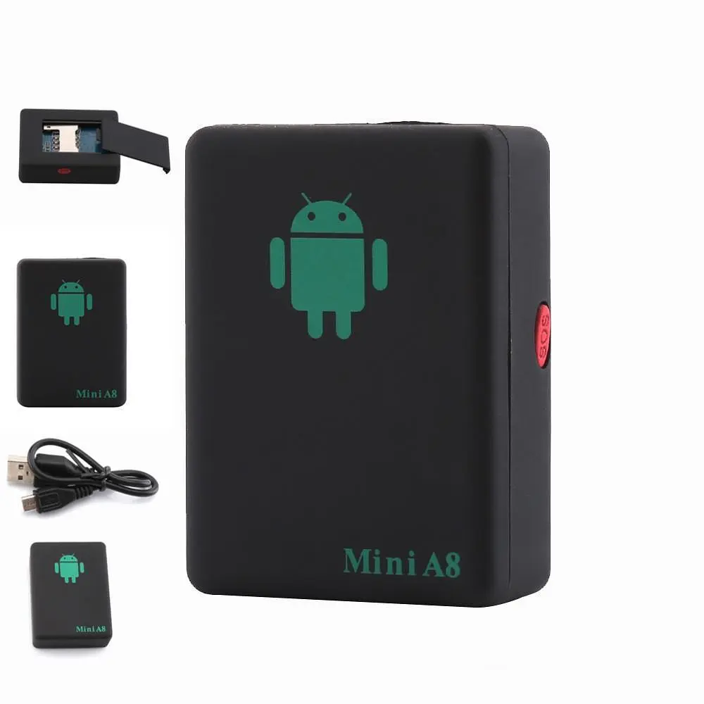 GPS трекер Mini A8 з прослуховуванням, GSM сигналізація, гпс трекер - фото 8