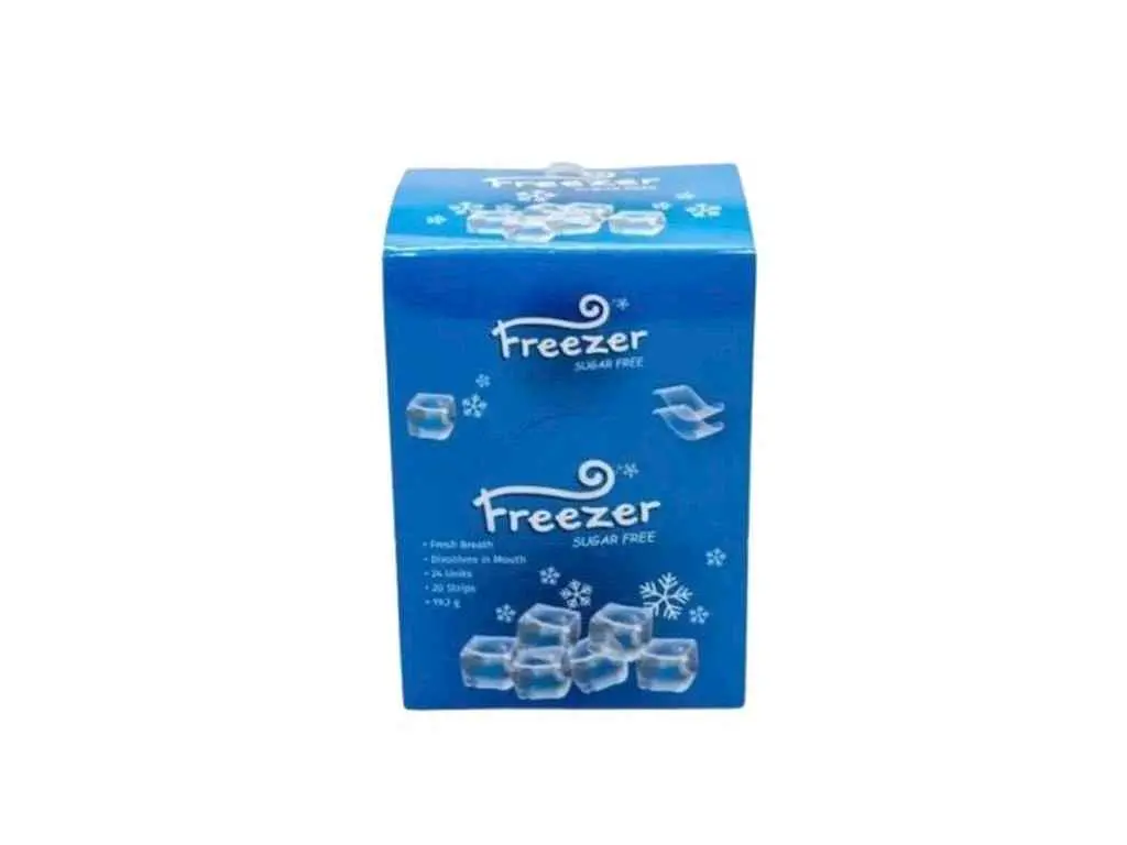 Освіжаючі смужки FREEZER 150г зі колосистої м’яти