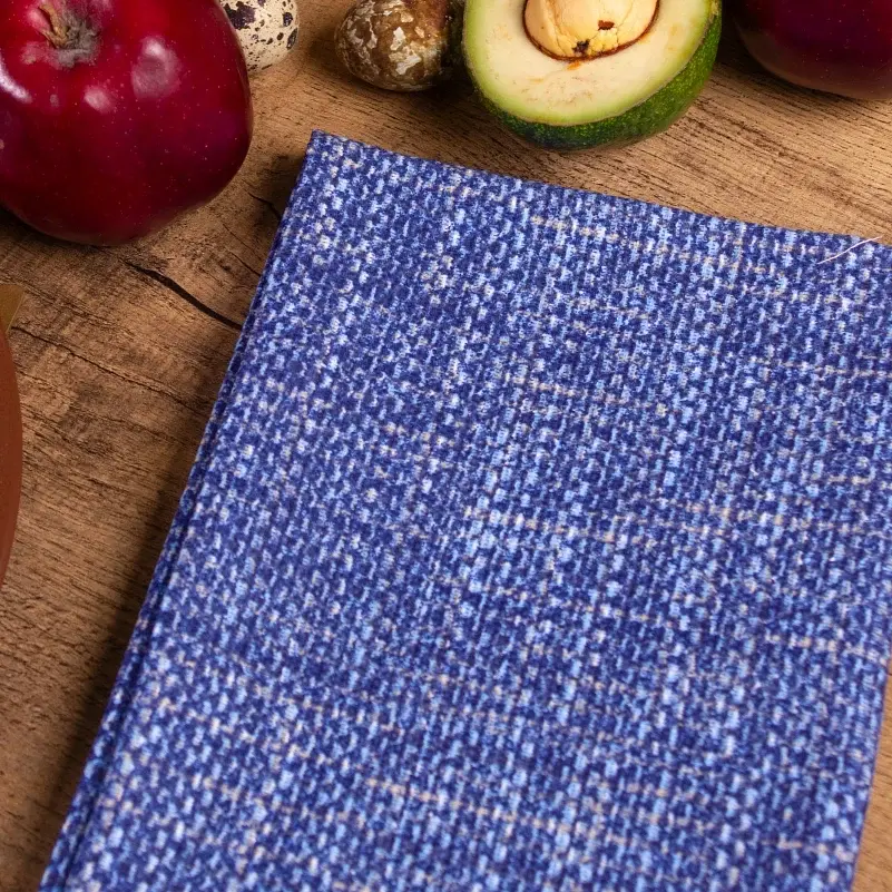 Рушник MirSon №209 Blue binding 50х30 см (2200006738848) - фото 2