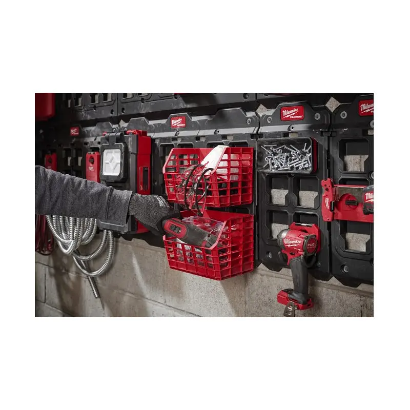 Кошик перфорований для стелажної системи PACKOUT MILWAUKEE 172x252x190 мм - фото 7