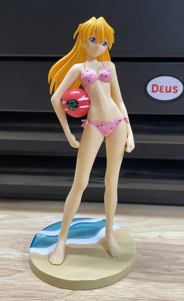 Фигурка Sega Evangelion Asuka Langley Extra Summer Beach Figure Евангелион Аска 20 см (E AL ESBF 20) - фото 2