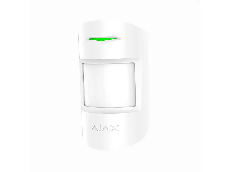 Датчик руху з мікрохвильовим сенсором Ajax MotionProtect Plus White (000009165) - фото 2