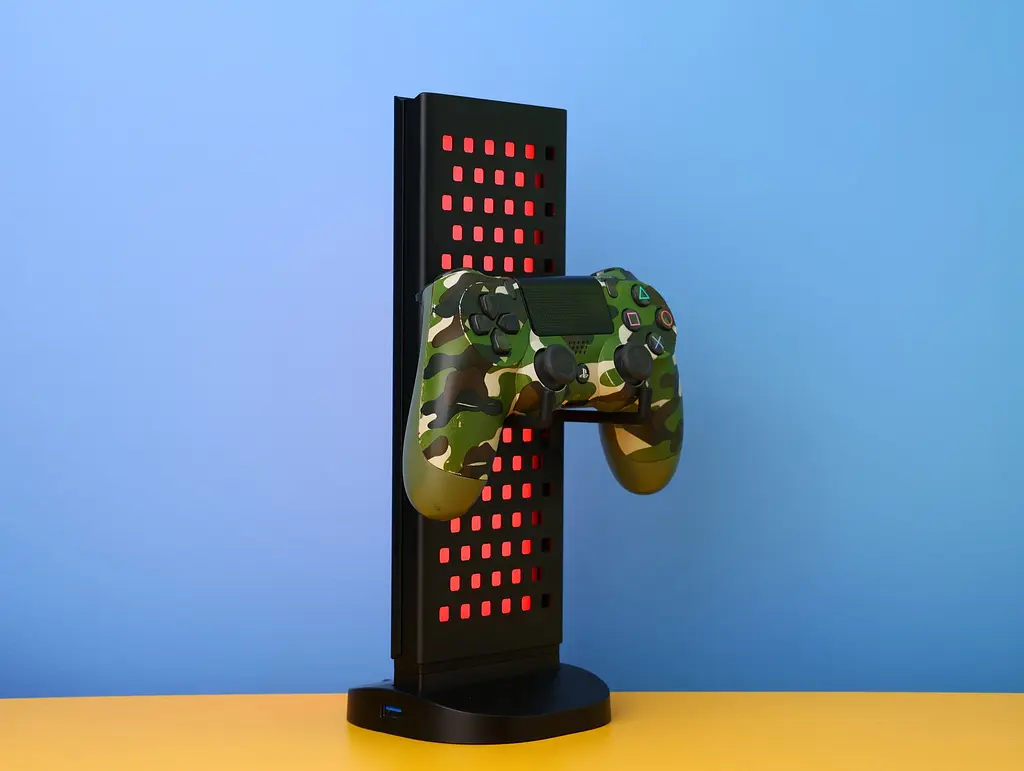 Геймпад Sony DualShock 4 V2 Green Camouflage (9895152) Б/В - фото 3