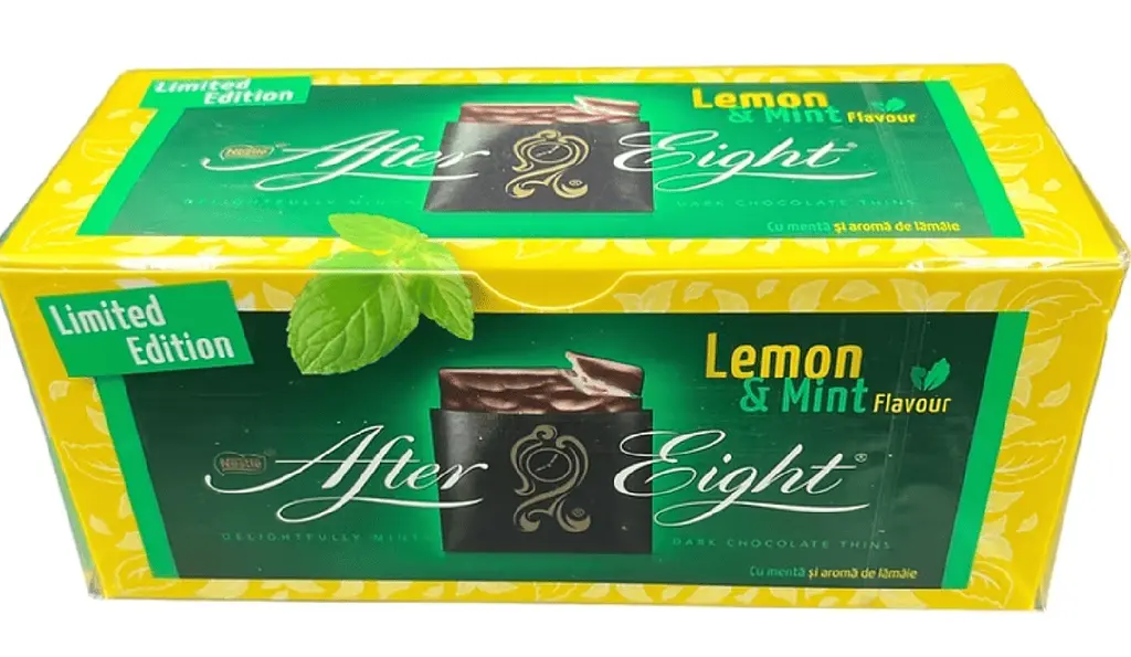 Шоколадні цукерки Nestle After Eight Lemon Mint 200г - фото 6