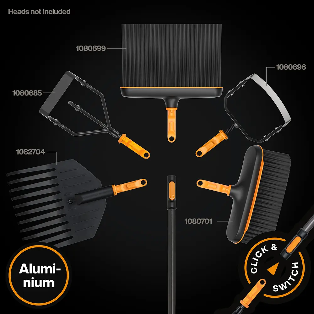Ручка алюмінієва Fiskars OneClick L 161 см (1080547) - фото 5