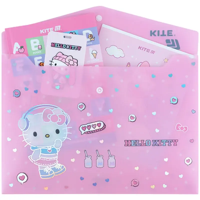 Папка - куточок Kite А4 Hello Kitty (HK25-244-4) - фото 3