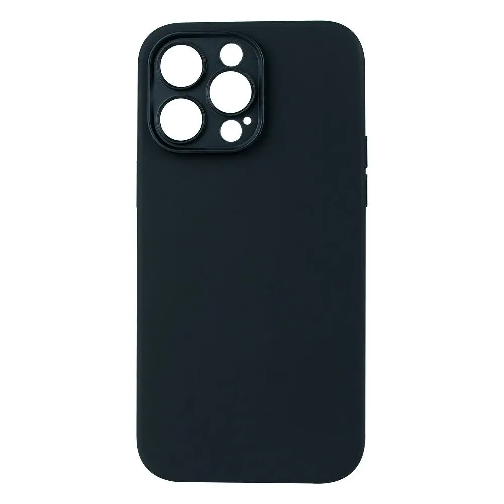 Чохол Baseus Liquid Silica Gel Case Glass 0.22 mm iPhone 14 Pro ARYT001301 Black - фото 2