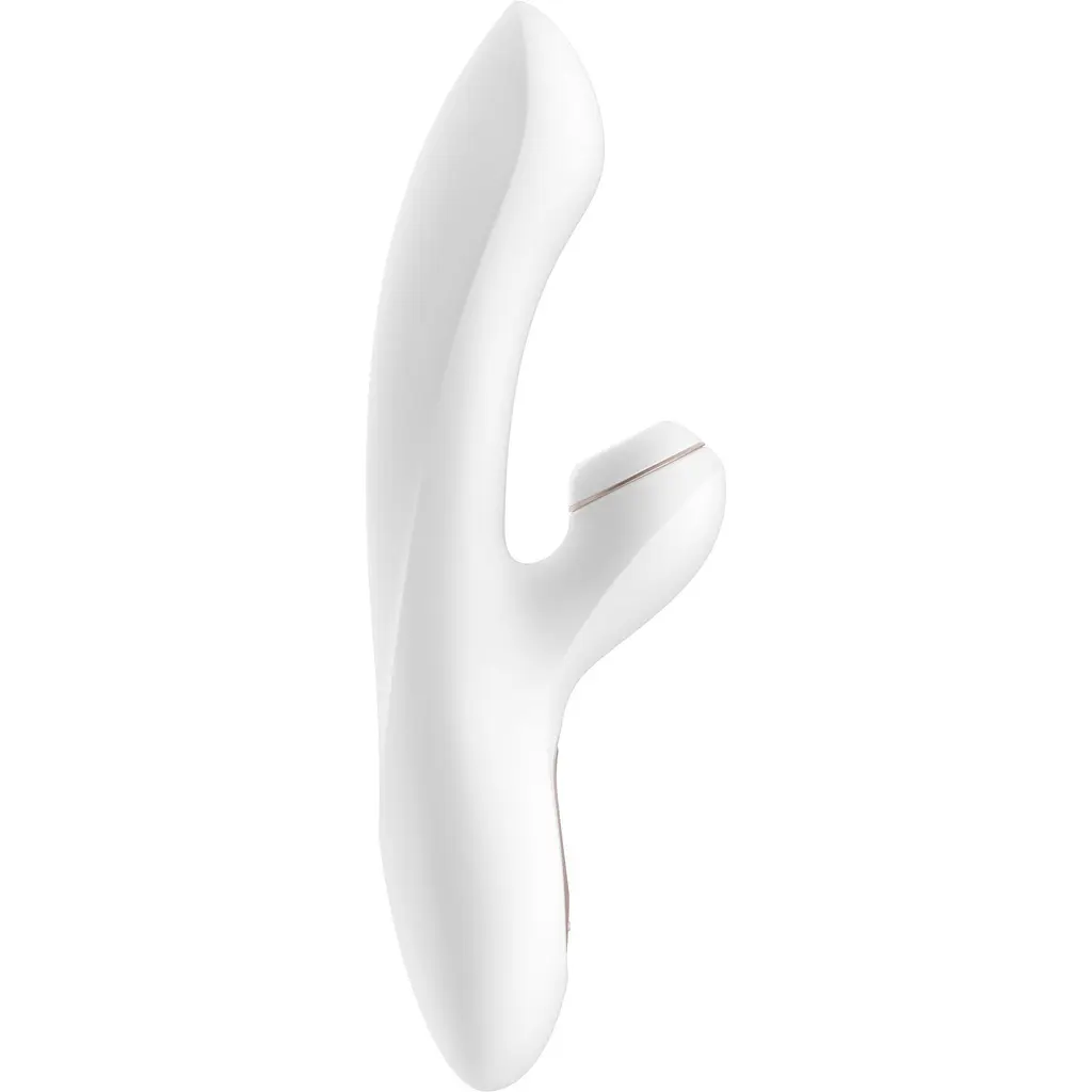 Вакуумний вібратор-кролик Satisfyer Pro Plus G-Spot Rabbit, перший кролик із вакуумом та вібрацією - фото 2