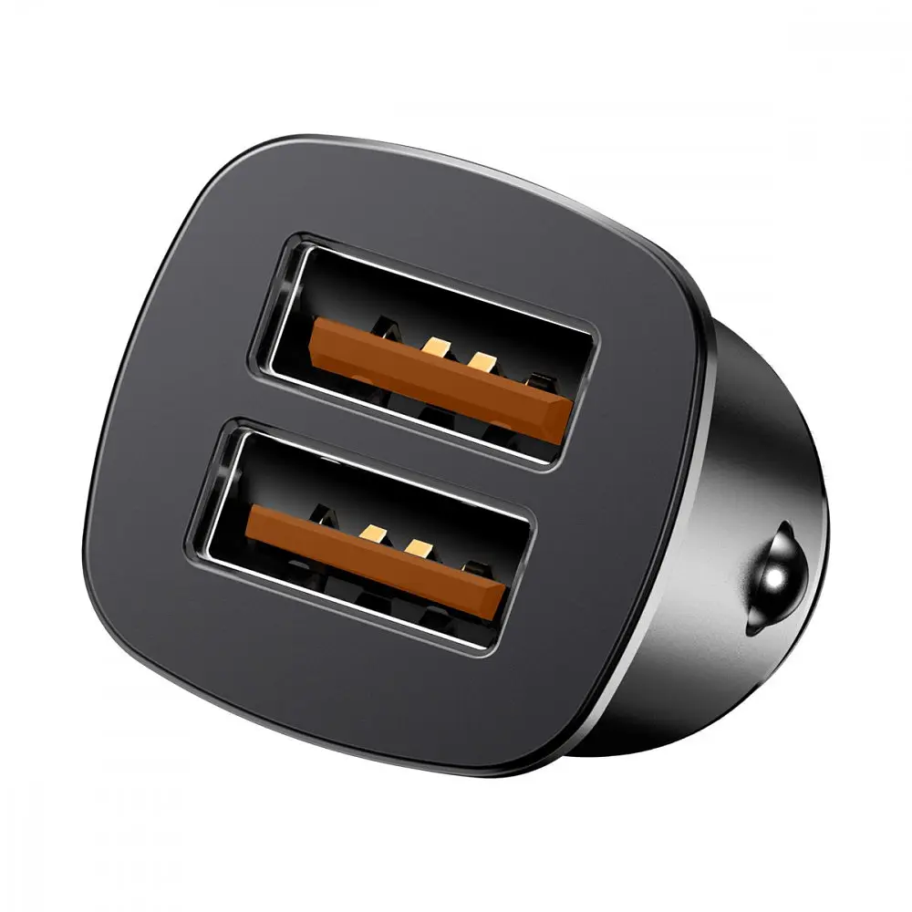 АЗП Baseus Square Metal 30W (2xUSB) - фото 6