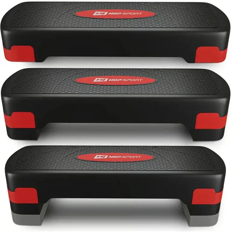 Степ платформа Hop-Sport HS-PP033AS чорно-червона - фото 7