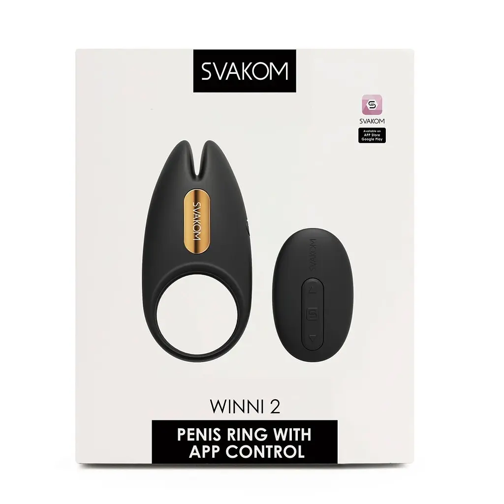 Ерекційне віброкільце Svakom Winni 2, керування зі смартфона, пульт ДК - фото 8