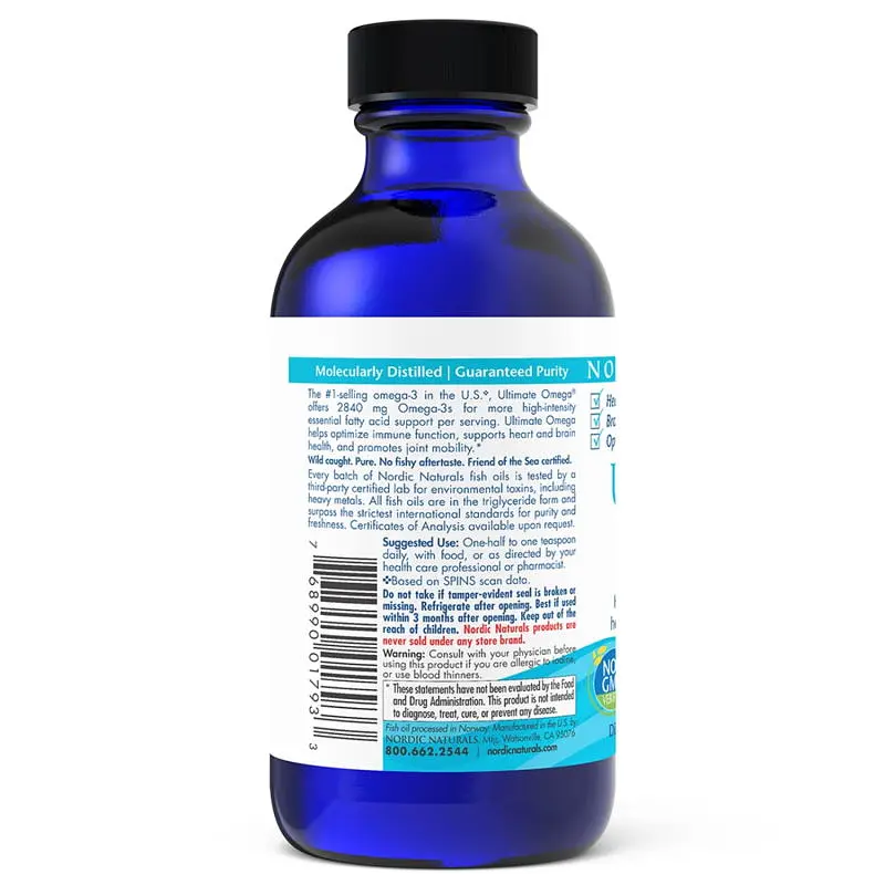 Жирні кислоти Nordic Naturals Ultimate Omega, 119 мл - фото 2