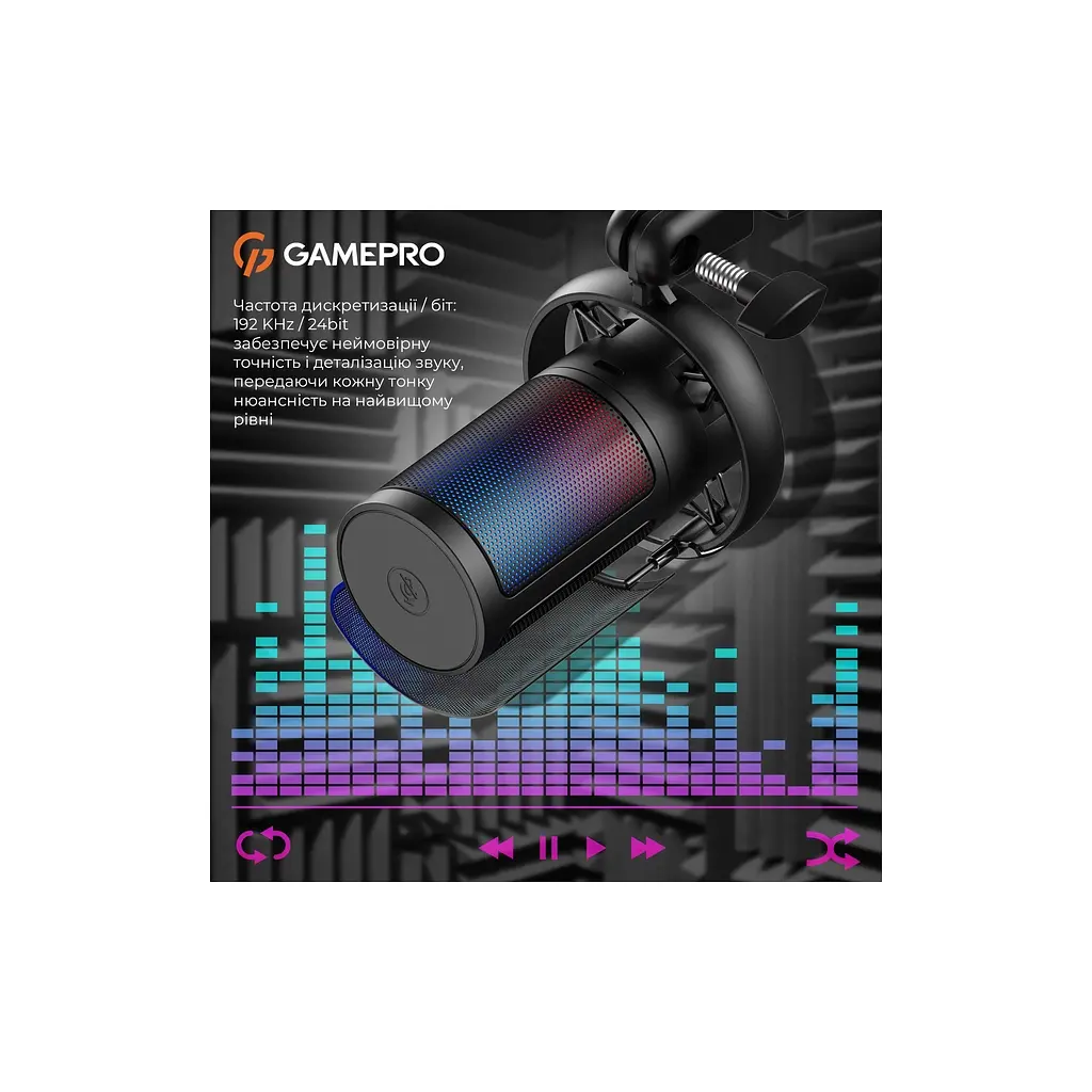 Микрофон GamePro UGM105B Black (UGM105B) - фото 12