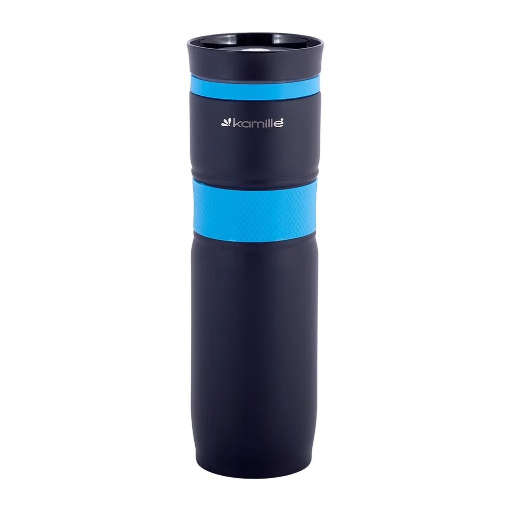Термокухоль Kamille KM-2068 900мл блакитний