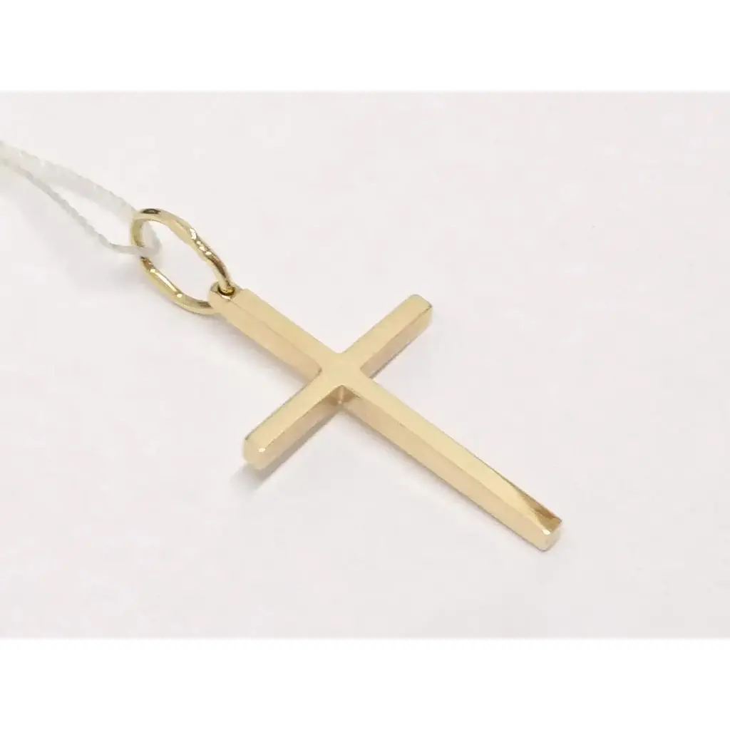 Золотий хрестик Харківська ювелірна фабрика. 11574 - фото 2