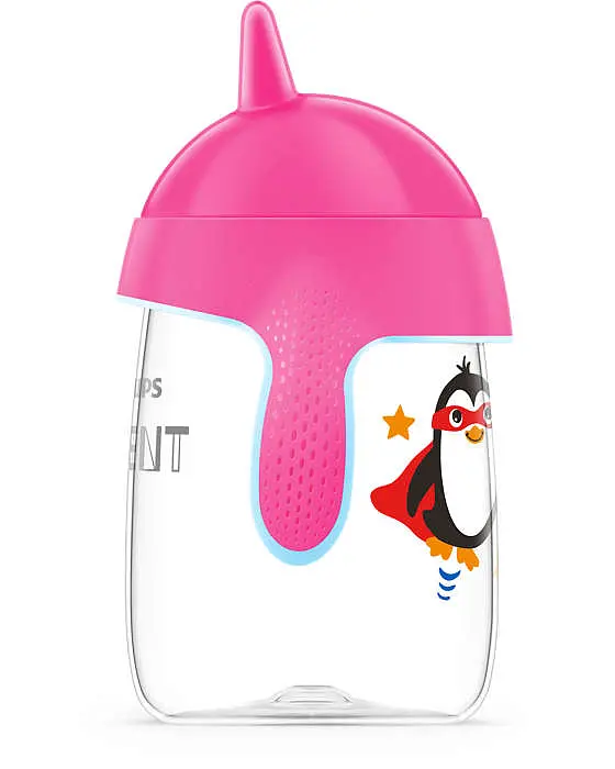 Чашка-непроливайка Philips Avent 18+ міс, рожевий, 340 мл (SCF755/00) - фото 3
