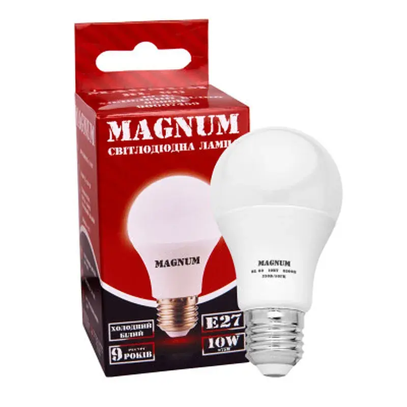Лампочка MAGNUM BL 60 10 Вт 6500K 220В E27 (90024150) - фото 2