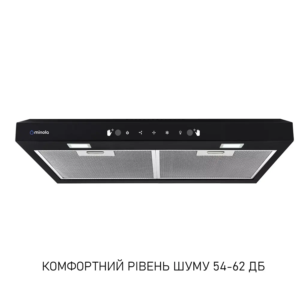 Витяжка кухонна Minola HPLS 612 BL - фото 3