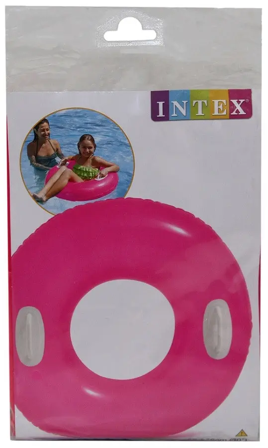 Круг надувний дитячий Intex 76 см з ручками для плавання у басейні та на морі, навантаження до 80 кг, для дітей 8+ - фото 7