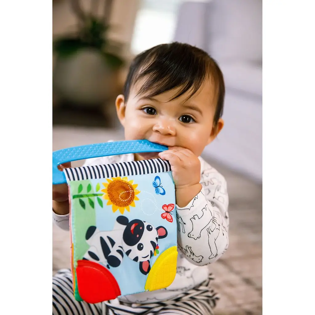 Книжка-гризунець Baby Einstein Teather Book (11794) - фото 5