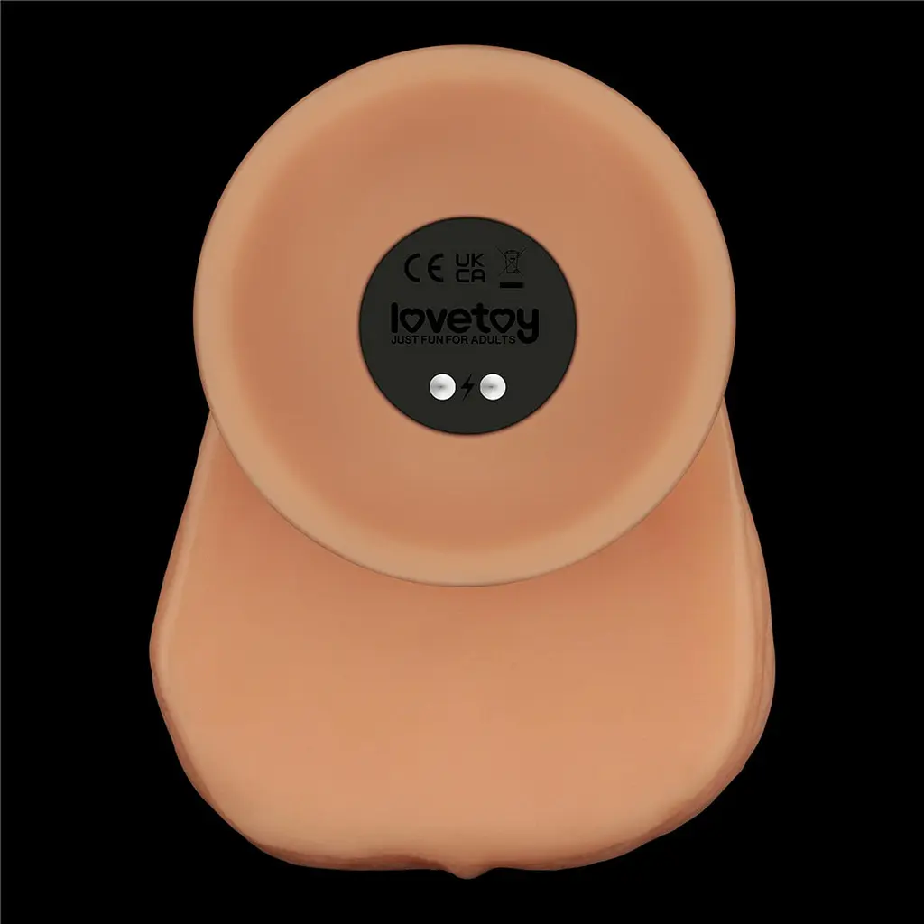 Вибратор Lovetoy Power Basics Cock 11apos;apos; 28.3 см (телесный) - фото 17