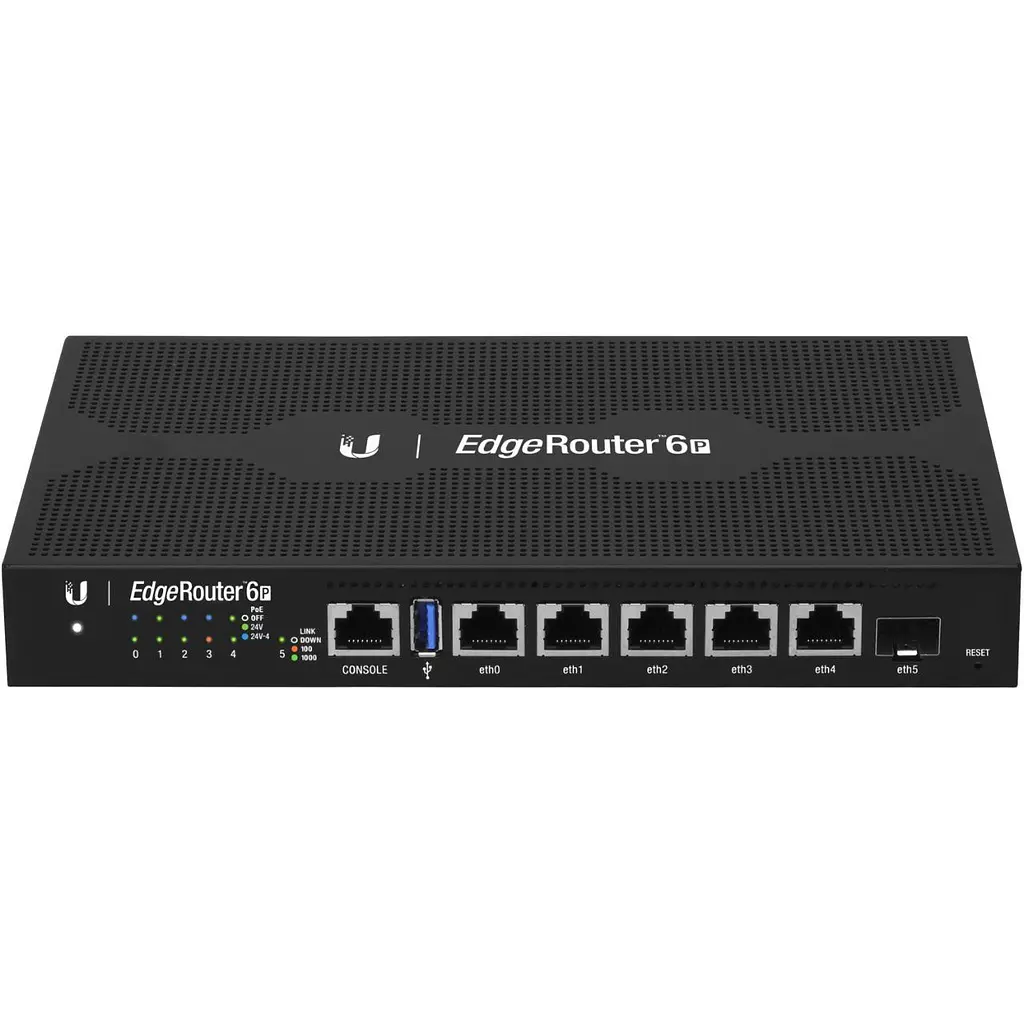 Маршрутизатор (роутер) Ubiquiti EdgeRouter 6P (ER-6P) [144668] - фото 2