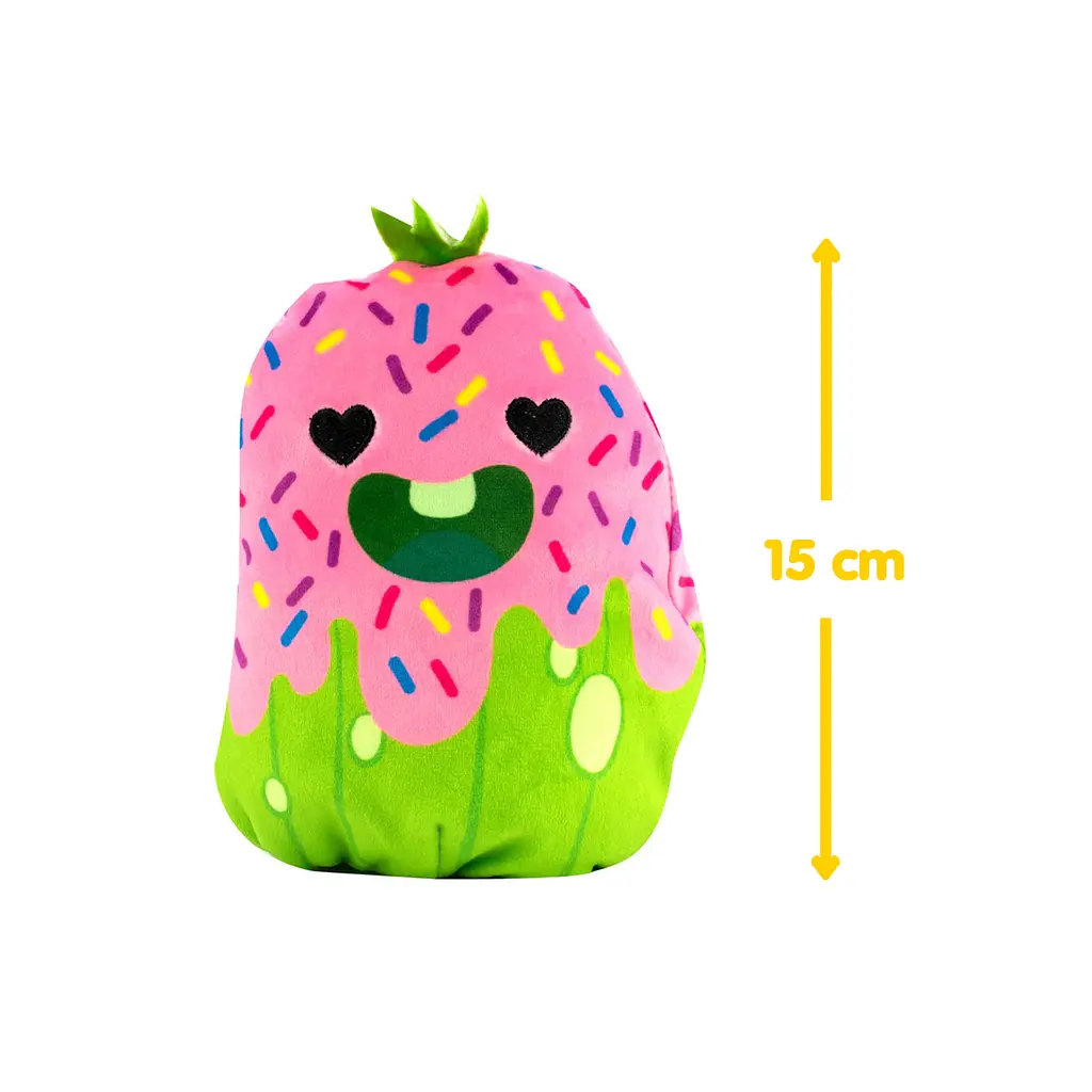 Мягкая игрушка Cats vs Pickles 2 в 1 Котик и огурчик - сладости, 15 см (CVP2200-6) - фото 2