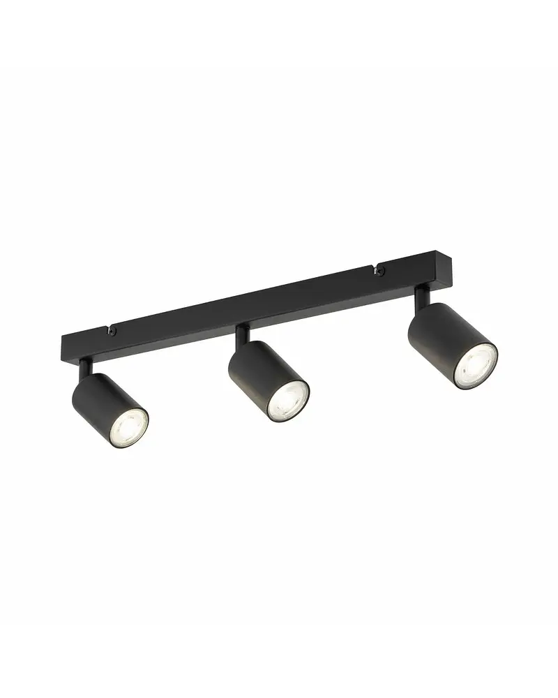 Світильник поворотний, спот TK Lighting 6176 Top GU10 3x10W IP20 Bk - фото 3