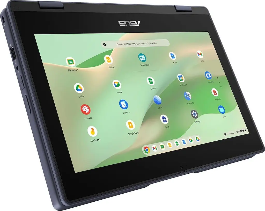 Ноутбук ASUS Chromebook CZ11 Flip CZ1104FM2A (11.6 HD, MediaTek Kompanio 520, 8 GB, 64 SSD, ARM Mali-G52 MC2, ChromeOS) Mineral Grey (90NX07V1-M00900) - фото 7