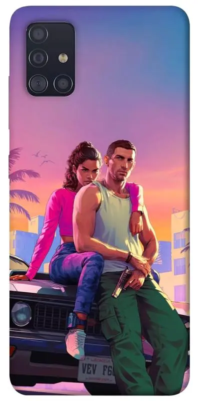 TPU чохол Demsky GTA VI Heroes для Samsung Galaxy A51