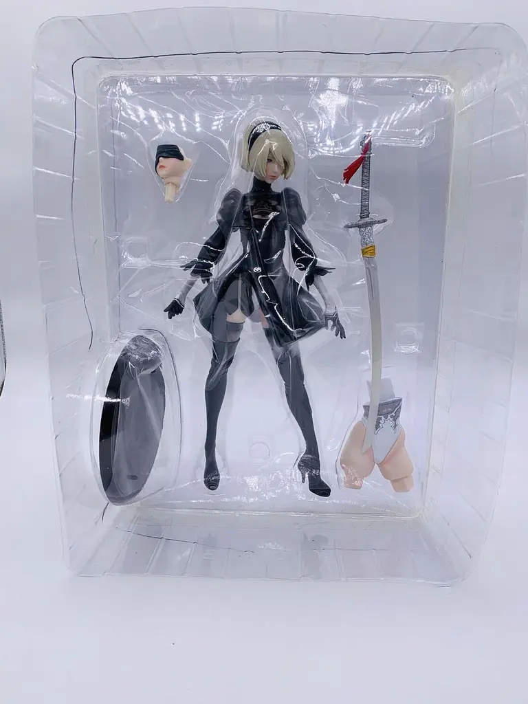 Фігурка бойовий робот Міс Автомата NieR: Automata 2В Authentic Bring Arts 30 см games NRA 22.94 - фото 7