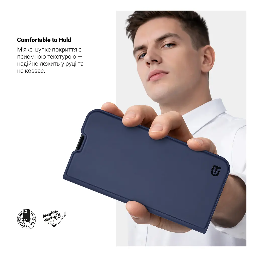 Чохол до мобільного телефона Armorstandart OneFold Case Samsung A37 5G Dark Blue (ARM89771) - фото 6
