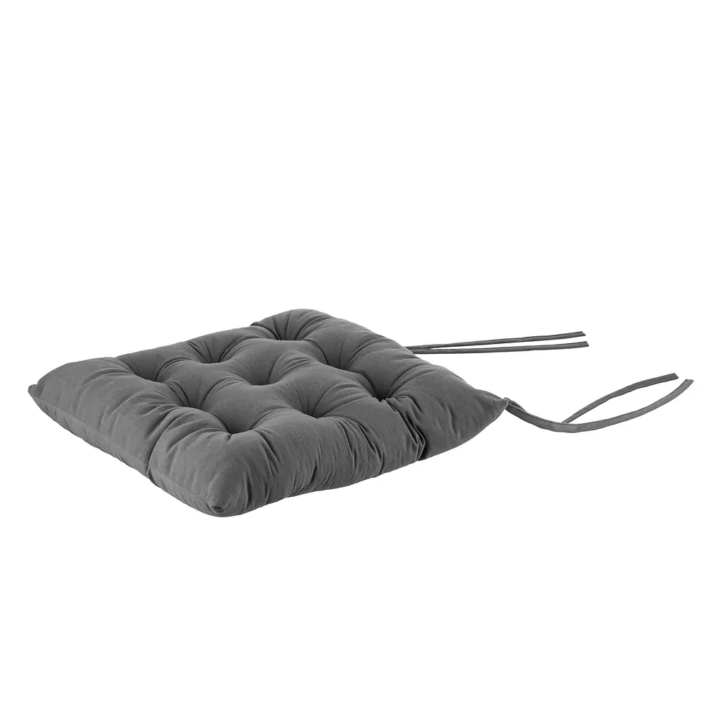 Подушка для стільця Ardesto Soft 40х40см, 100% поліестер, сірий (ART03SG) - фото 3