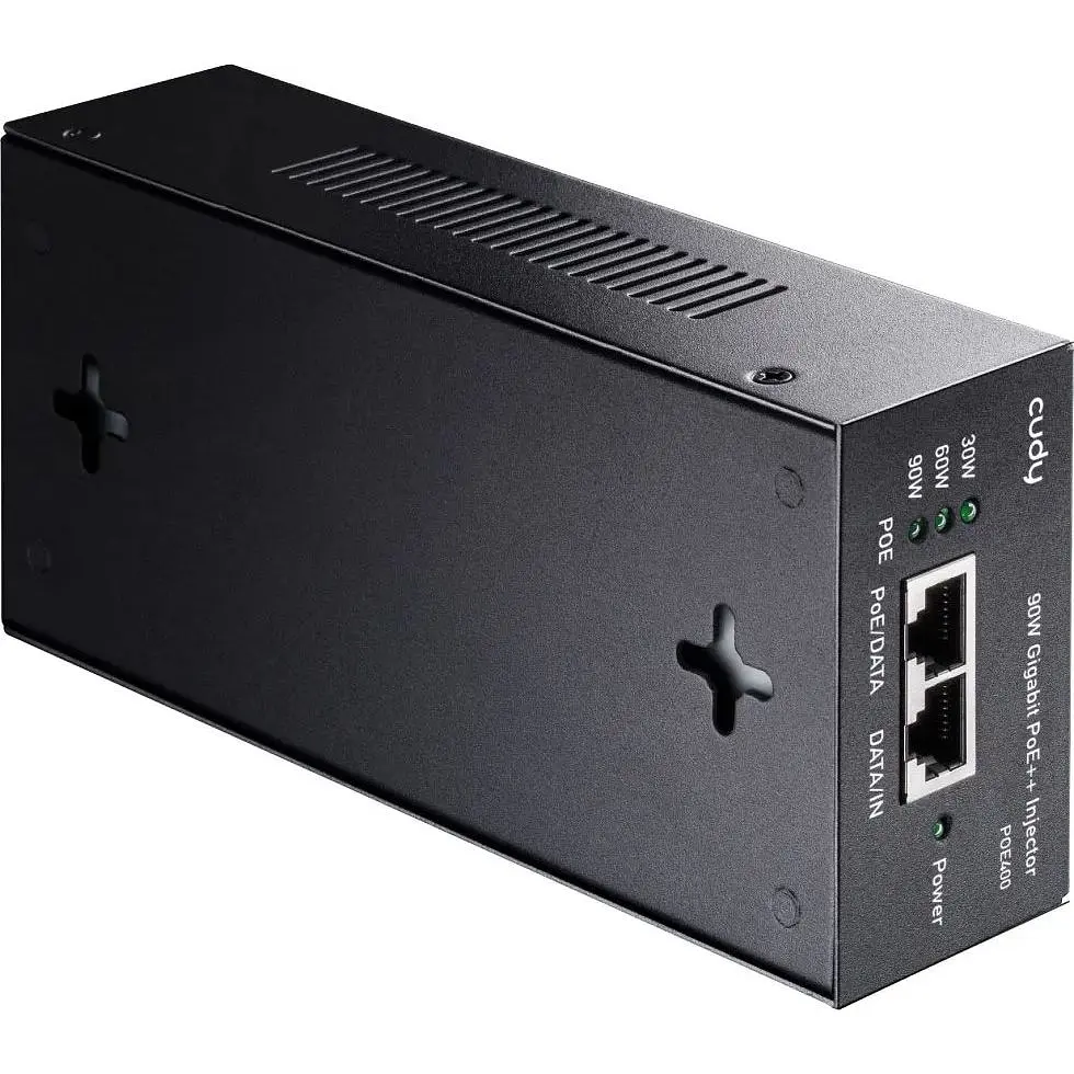 Адаптер PoE Cudy Инжектор POE400, 90W Gigabit PoE+/PoE Injector - фото 6