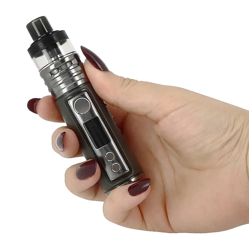 Електронна сигарета Под-система VooPoo Drag H40 40 W Pod 1500 mAh 5 ml Kit Gun Metal (15156) - фото 4