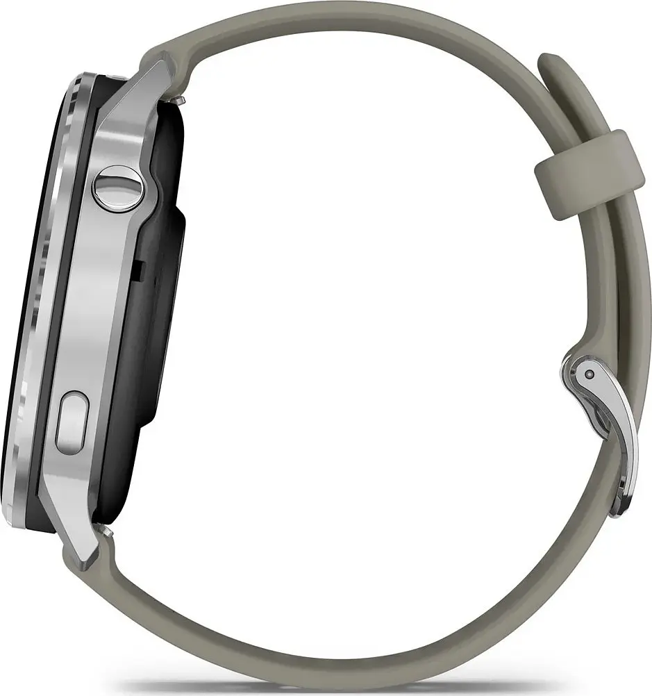 Смарт-годинник Garmin Venu 4 45 mm Silver with Silver Gray Silicone Band (010-03014-01/41) - фото 2