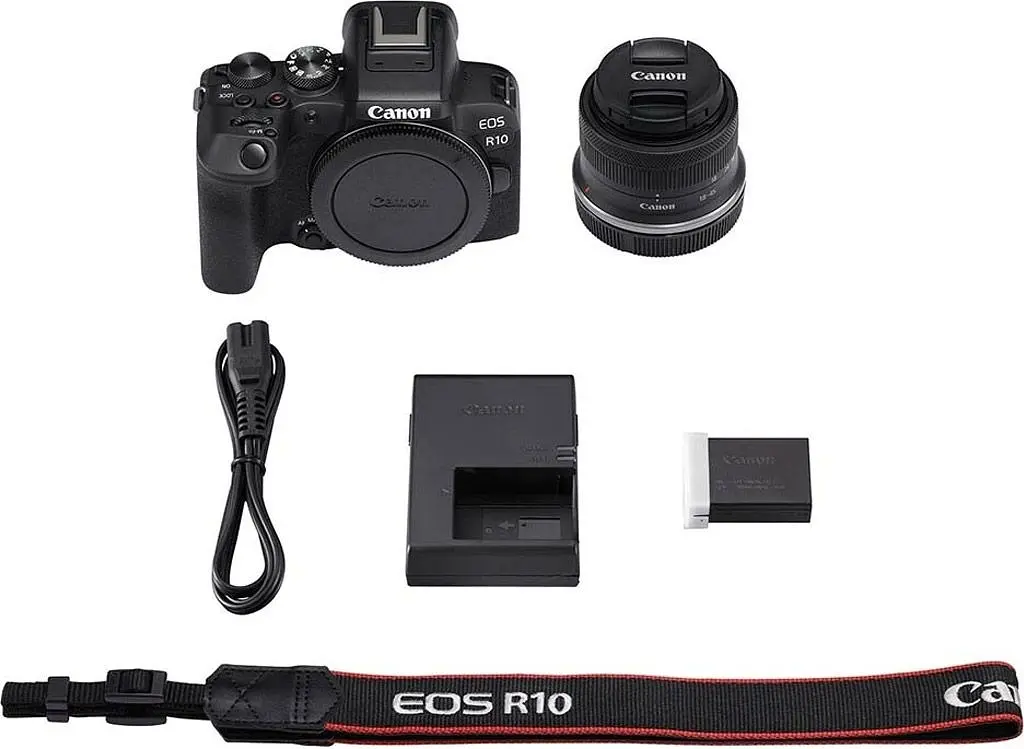 Бездзеркальний фотоапарат Canon EOS R10 Kit RF-S 18-45mm f4.5-6.3 IS STM (5331C047) [87257] - фото 11