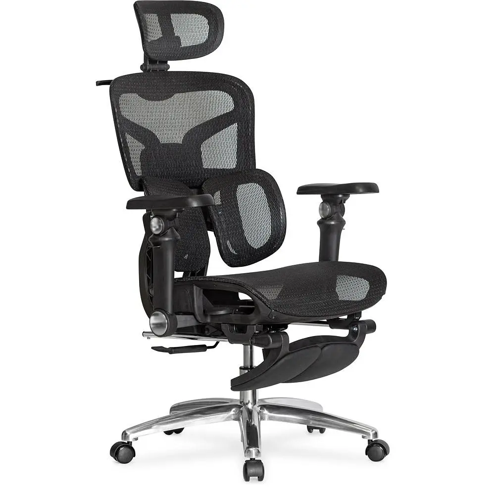 Крісло Mealux S2 Air Plus Black ( HF-S2 M/B)