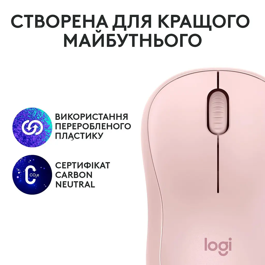 Бездротова миша Logitech M240 Silent Bluetooth Rose (910-007121) - фото 8