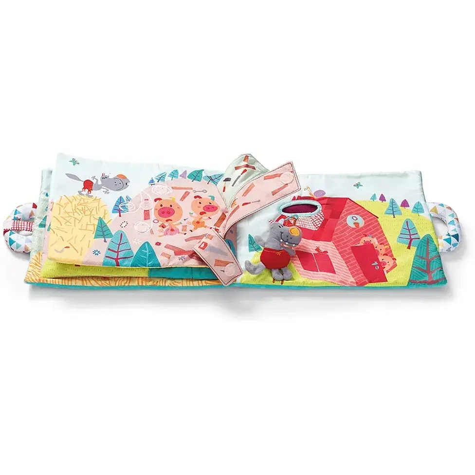 М'яка книга Lilliputiens Вовк і три порося (86862) - фото 9