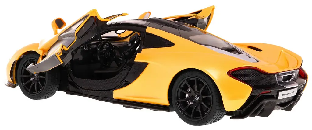Машинка McLaren P1 GTR желтый RASTAR модель 1:14 Автомобиль на дистанционном управлении + пульт 2,4 ГГц - фото 5