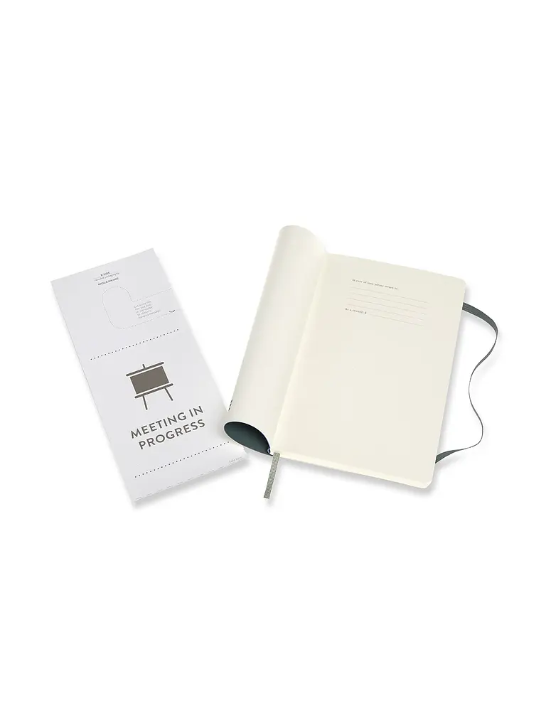 Записник Недатований Moleskine PRO середній, Лісовий зелений М'який (PROPFNTB3SK19) - фото 3