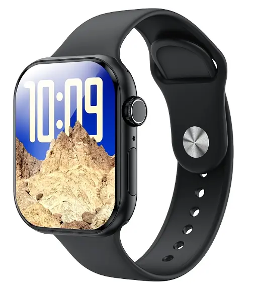 Смарт-годинник XO W11 PRO AMOLED Screen 11th Generation Wireless Charging Smart Sports Commun Чорний - фото 2