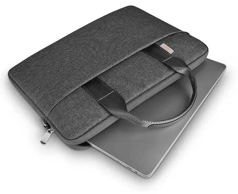 Сумка для ноутбука Wiwu Minimalist Laptop Bag 14" Gray [6936686405799] [61893] - фото 3